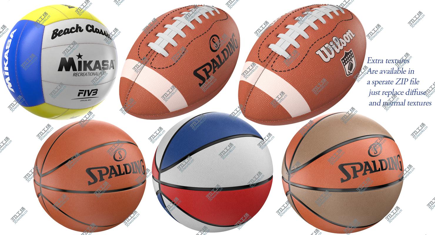 images/goods_img/2021040163/3D Sport Balls Collection/3.jpg